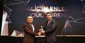 The Business Person of the Year Award to Hakan Safi, Chairman of Safi Holding