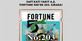 Safi Kat Yakt A.. Fortune 500`de 203. Srada !